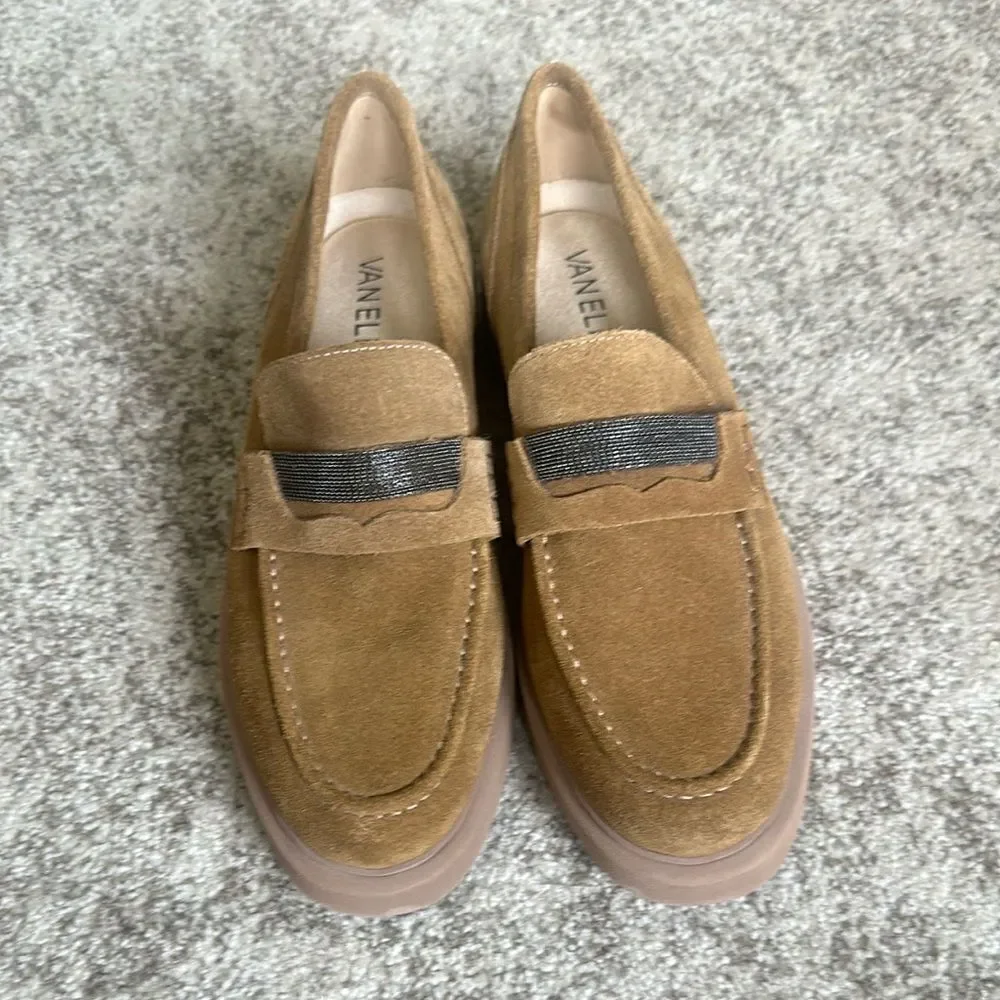 Vaneli KIMMO SUEDE ORNAMENT FLAT Shoes 7